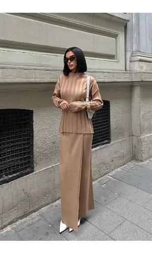 Darcy Etek Bluz Triko Takım 9969