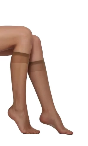 Daymod Fit 15 Dizaltı Burunsuz Kadın Çorabı
