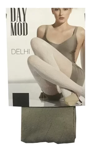 Daymod Kadın Delhi File Desenli Külotlu Çorap