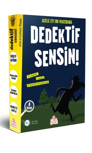 Dedektif Sensin Serisi 4 Kitap