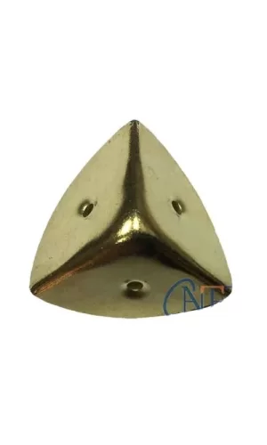 Dekoratif, Kutu, Sandık Köşesi - 45x28 Mm, Büyük, Sarı, 100 Adet