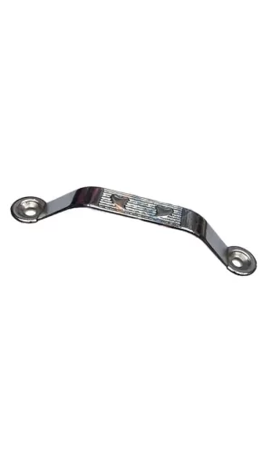 Dekoratif Zamak Kulp Dıştan - 64mm, Nikel, 100 Adet