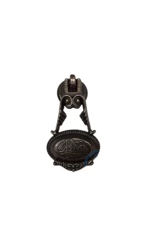 Dekoratif Zamak Sarkaç Küçük Kulp - 30x63mm, Eskitme, 75 Adet