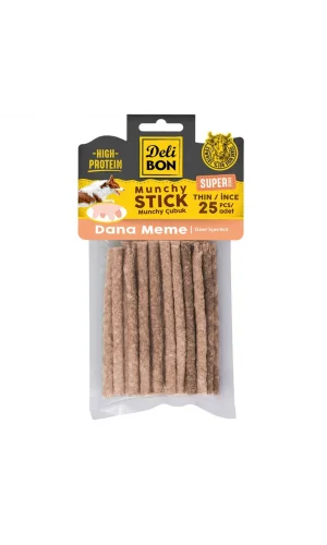 Delibon Super Munchy Çubuk Dana Memeli İnce 25 Adet