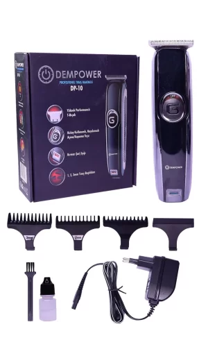 Dempower Traş Makinesi Siyah