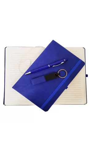 Deri Defter Anahtarlık Ve Tükenmez Kalem