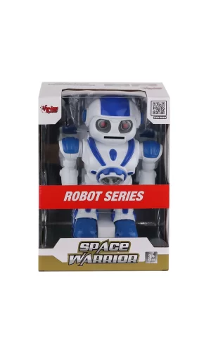 Df-6022 Işıklı Ve Müzikli Disk Atan Uzay Savaşçısı Robot