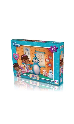 Doc709 Doc Mcstuffins 50 Parça Puzzle -ks Puzzle
