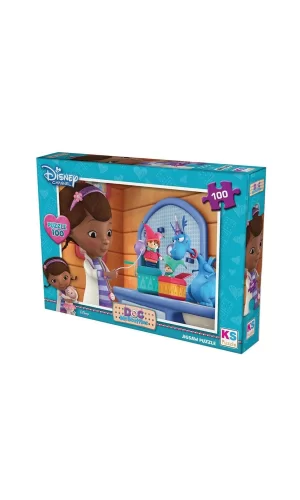 Doc714 Doc Mcstuffins 100 Parça Puzzle -ks Puzzle