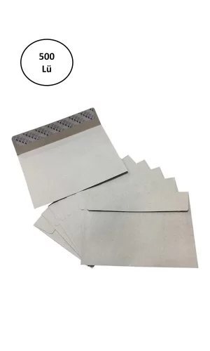 Doğan AS-4004 11.4x16.2 cm Kraf Si̇li̇konlu 90 gr 500lü Zarf