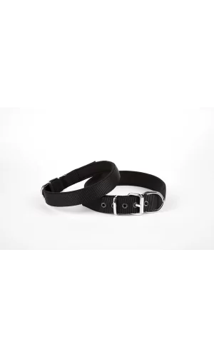 Doggie Comfort Dokuma Köpek Boyun Tasması 45-52 cm Siyah
