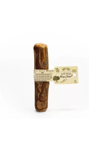 Doggie Doğal Zeytin Ağacı Çiğnenebilen Köpek Oyuncağı S 14 x 2 cm - 10 kg
