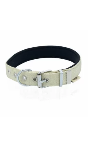 Doggie Softlu Köpek Boyun Tasması 3 cm 42 cm-50 cm Haki