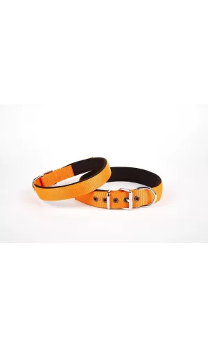 Doggie Softlu Köpek Boyun Tasması 3 cm x 55 cm Turuncu