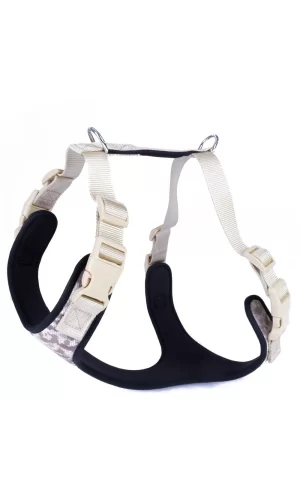 Doggie Yumuşak Softlu Köpek Göğüs Tasması 45/55 cm Kamuflaj Açık