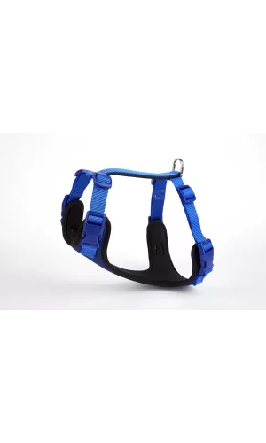 Doggie Yumuşak Softlu Köpek Göğüs Tasması 45/55 cm Mavi
