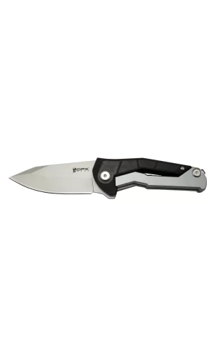Dpxgear Sugga 915b Bk Siyah Ampamp Beyaz Kamp / Outdoor Çakı 17,5cm - Yarı Otomatik, Kemerlikli, Kutulu