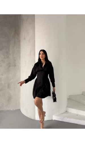 Düğüm Detaylı Elbise