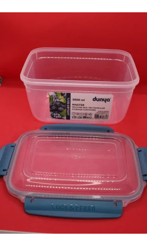Dünya Pls Master Dikdörtgen Saklama Kabı