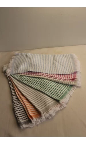 Durul 30X30 Buldan Otantik Saçaklı Peçete 7Li