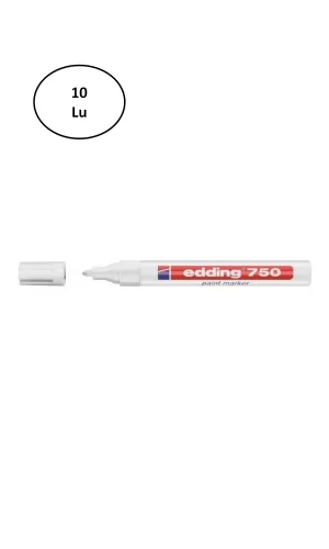 Edding Boya Dekor Markörü Beyaz E-750 10lu