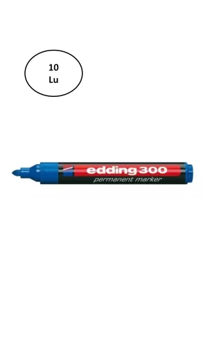 Edding Permanent Markör Mavi E-300 10lu