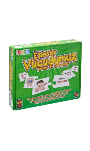 Edu-1008 Eşleştir Vücudumuz
