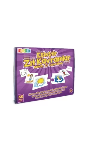 Edu-1012 Chiva, Eşleştir - Zıt Kavramlar