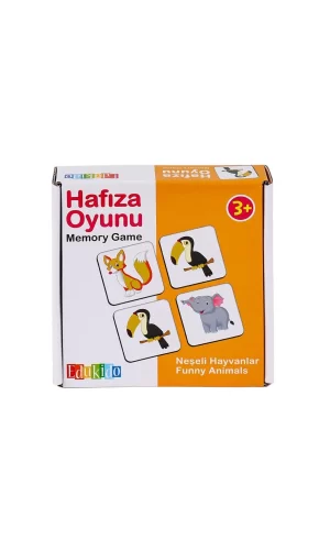 Edu-2010 Hafıza Oyunu Neşeli Hayvanlar