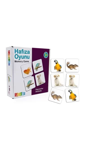 Edu-2013 Hafıza Oyunu Gerçek Hayvanlar -chiva