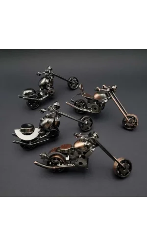 El Yapimi Dekoratif Metal Motor