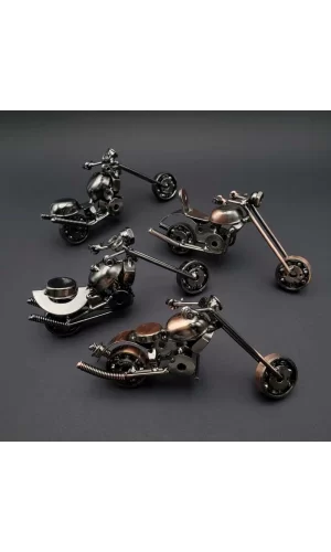 El Yapimi Dekoratif Metal Motor