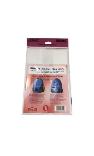 Elektrik Süpürgesi Toz Torbası 3 Lü Philips Sydney Electrolux Aeg Royaleks-68788