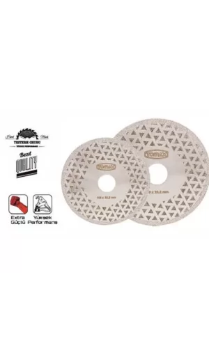 Elektrolize Elmas Kesici Disk - 180 Mm