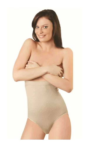 Elite Life Dikişsiz Şekillendirici Silikonlu Kadın Ten Slip Korse 890