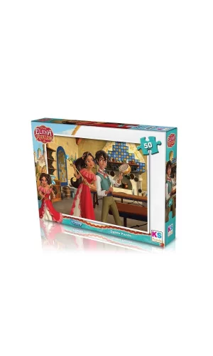 Eln709 Disney  Elena 50 Parça Puzzle -ks