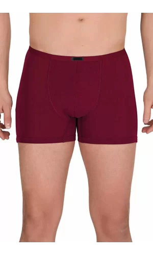 Erkek Modal Boxer Short Bordo 4488B