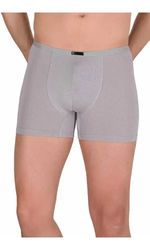 Erkek Modal Boxer Short Gri 4488B