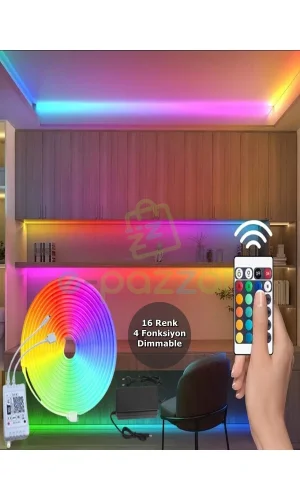 Esnek Şerit Neon Led 5M