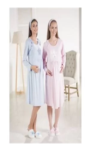 Estiva Soft Penye Lohusa Gecelik 17381