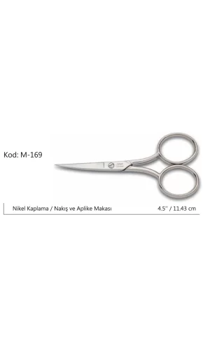 Europe Az Kalın Nakış Makası Süper Kalite No:4,5 11,43 Cm