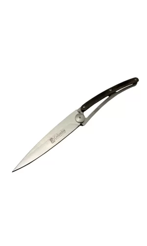Ext 2990c Deejo Koyu Kahve Kamp Çakı 22,5cm- Manuel, Kemerlikli, Ultra Hafif