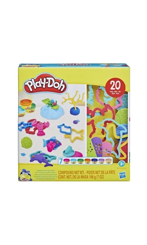 F7384 Play-doh Creations Hayal Gücü Şekilleri Seti +3 Yaş