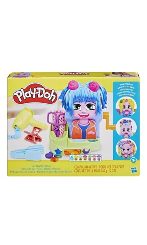 F8807 Play-doh Renkli Kuaför Salonu+3 Yaş