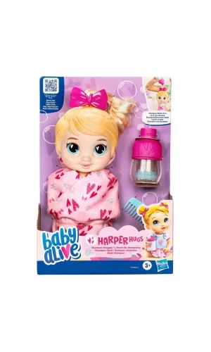 F9119 Baby Alive Şampuan Sevgisi Sarışın Bebek +3 Yaş
