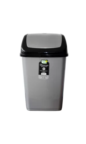 Fantastik Sallanır Kapak Plastik Banyo Mutfak Çöp Kovası Kutusu / 5 Litre Royaleks-E241
