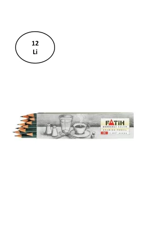 Fatih Kurşun Kalem Dereceli B - 12li Paket
