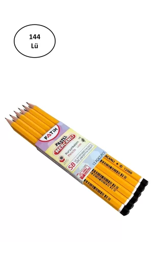 Fatih Kurşun Kalem Pastel Mercanlı 144lü