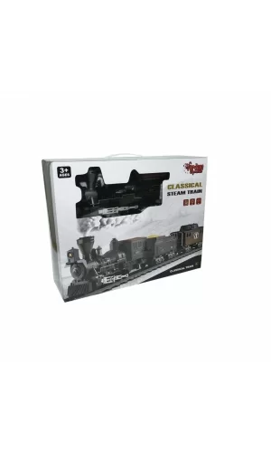 Ff-1613a Işıklı Ve Sesli Classic Buharlı Tren