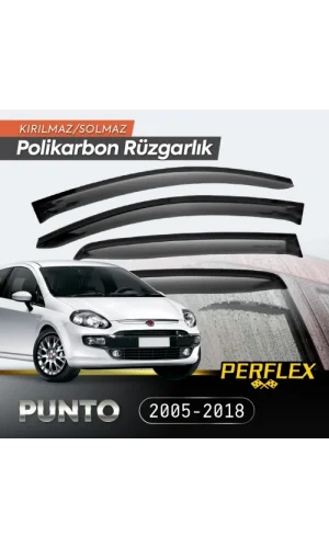 Fiat Punto Grande 2005-2018 Cam Rüzgarlığı V2 Mugen